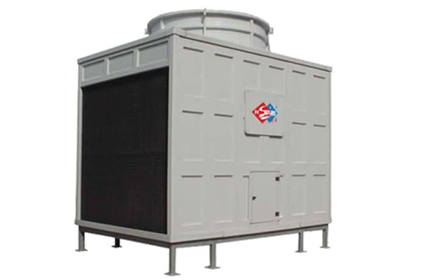 Square counter flow cooling tower