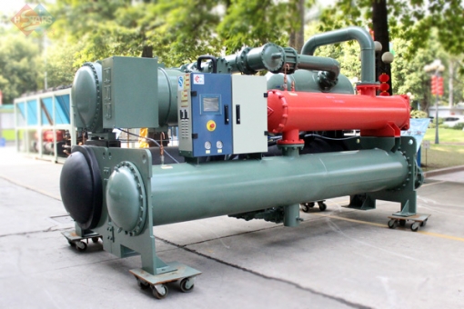Unidad de bomba de calor de fuente de agua modular 