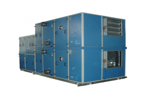 unidad de tratamiento de aire de estación central multifunción 