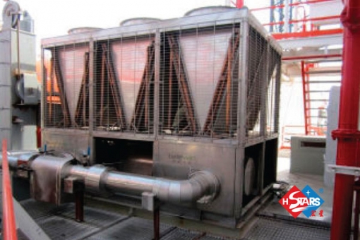Unidad de tratamiento de aire fresco HVAC de techo doble de piel Ahu de acero inoxidable 