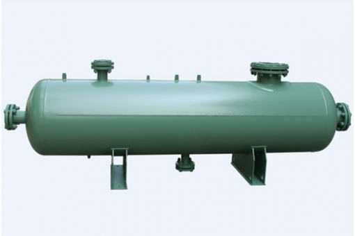 Tanque de receptor líquido de alta presión vertical y horizontal en el sistema de refrigeración 