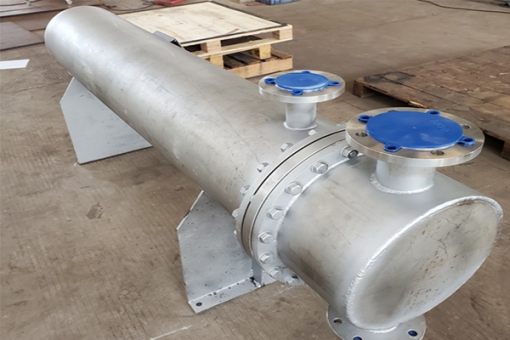 Evaporador de condensador de intercambiador de calor de tubo y carcasa de agua a agua de acero inoxidable 316L 