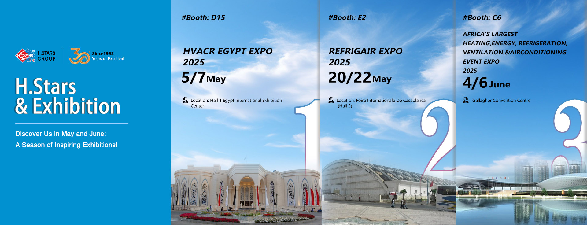 HVACR EGYPT EXPO 2025 Refrigair Expo 2025 AFRICA’S LARGEST HEATING, ENERGY, REFRIGERATION, VENTILATION, & AIR CONDITIONING EVENT EXPO