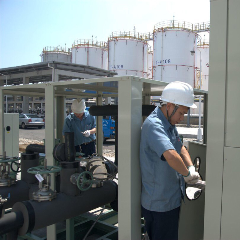 Sistema de aire acondicionado central para la industria de hvac.