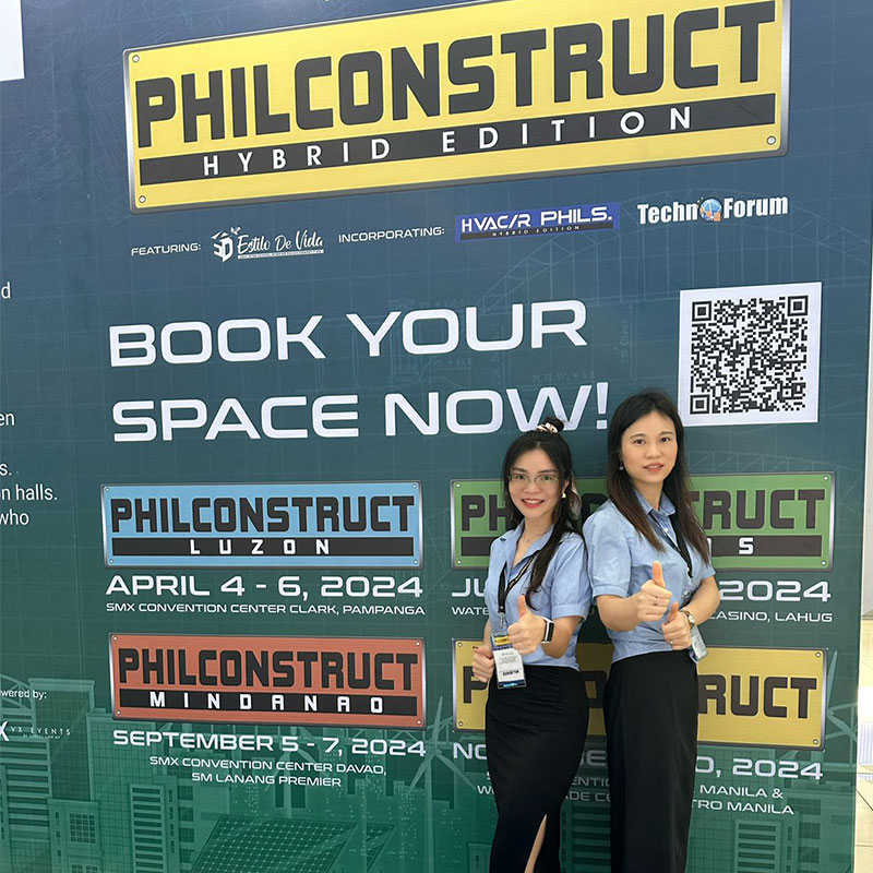 H.Stars Group logra un éxito notable en Phil Construct 2023 en Filipinas